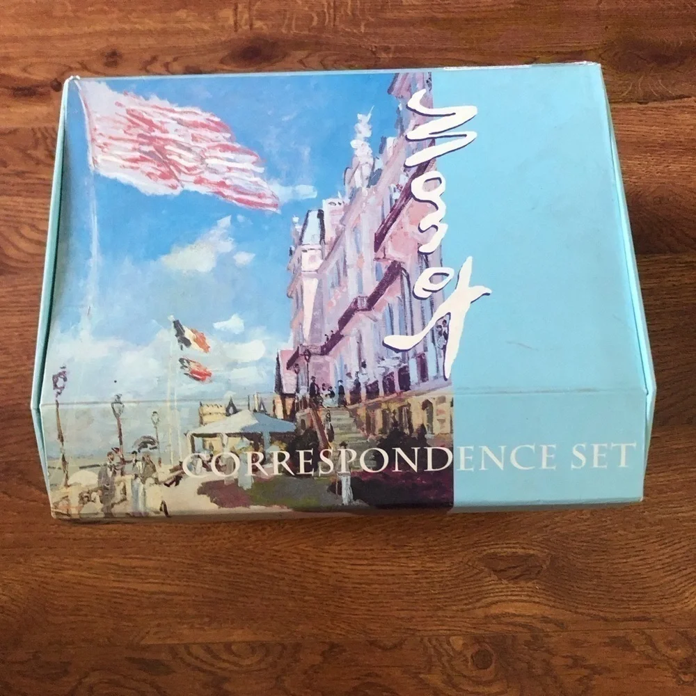 Monet Degas Correspondence set Artist prints notecards